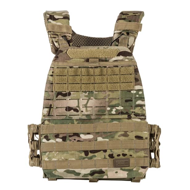 1 - Плитоноска 5.11 TacTec Nylon 500D. Колір Мультикам
