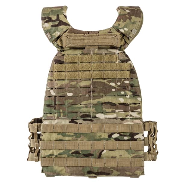 2 - Плитоноска 5.11 TacTec Nylon 500D. Колір Мультикам