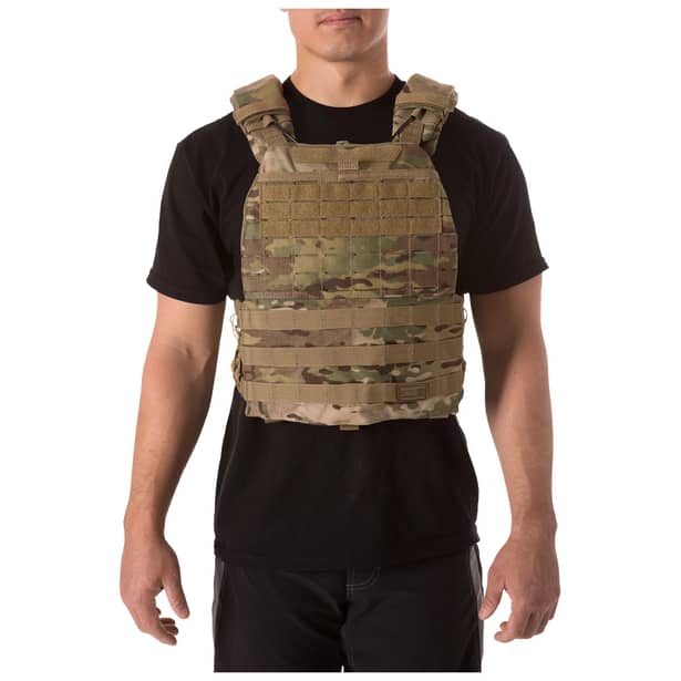 3 - Плитоноска 5.11 TacTec Nylon 500D. Колір Мультикам