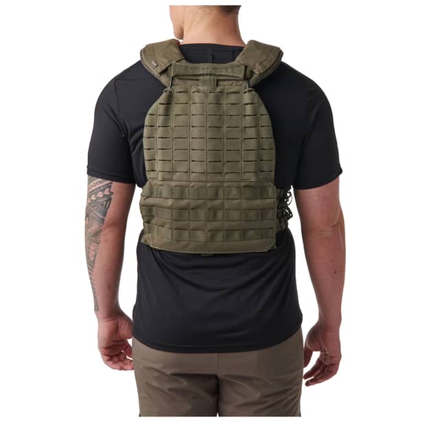 8 - Плитоноска 5.11 TacTec Nylon 500D. Колір Олива