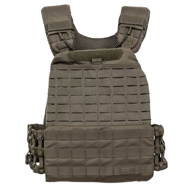 1 - Плитоноска 5.11 TacTec Nylon 500D. Колір Олива