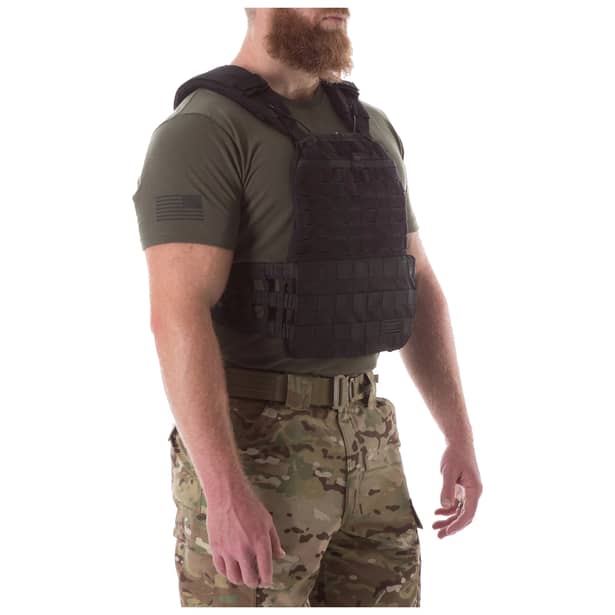 4 - Плитоноска 5.11 TacTec Nylon 500D. Колір Чорний