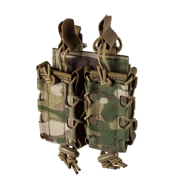 1 - Двойной подсумок для магазинов 5.11 Tactical Flex Multi Pistol Mag. Мультикам