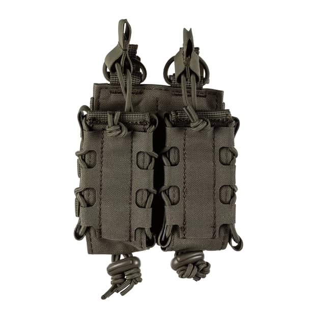 3 - Двойной подсумок для магазинов 5.11 Tactical Flex Multi Pistol Mag. Олива