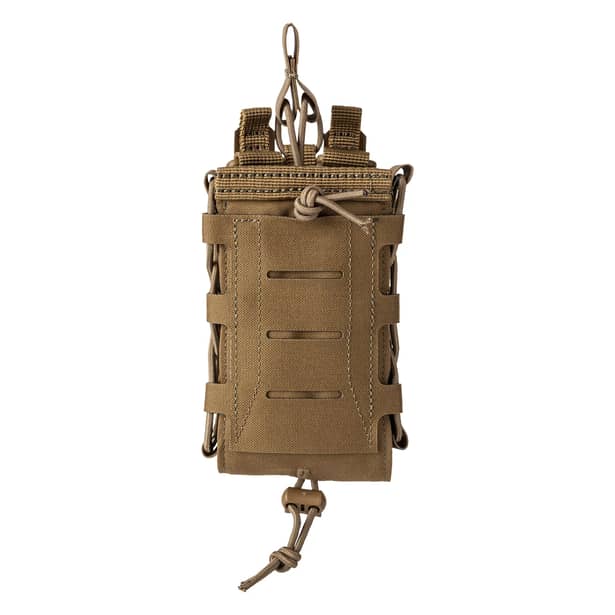 3 - Одинарный подсумок для магазина 5.11 Tactical Flex Multi-Caliber Cover. Койот