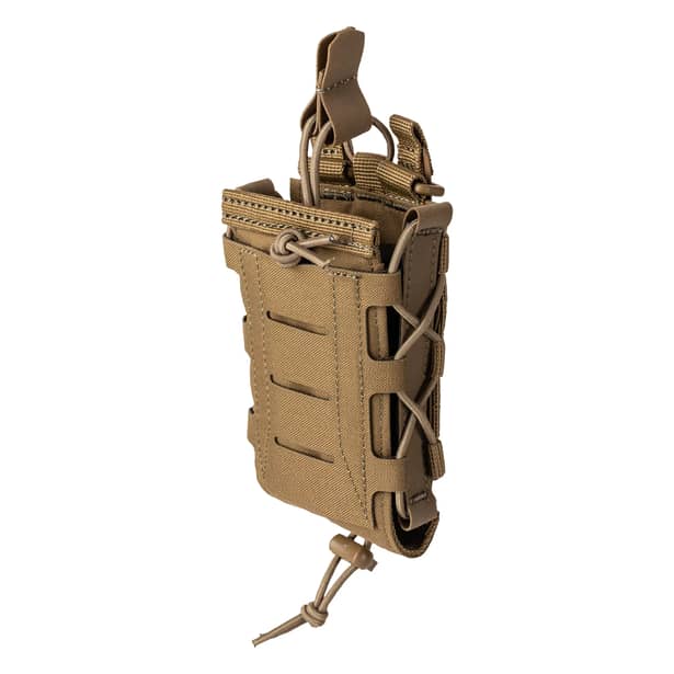 1 - Одинарный подсумок для магазина 5.11 Tactical Flex Multi-Caliber Cover. Койот