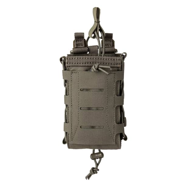 3 - Одинарный подсумок для магазина 5.11 Tactical Flex Multi-Caliber Cover. Олива