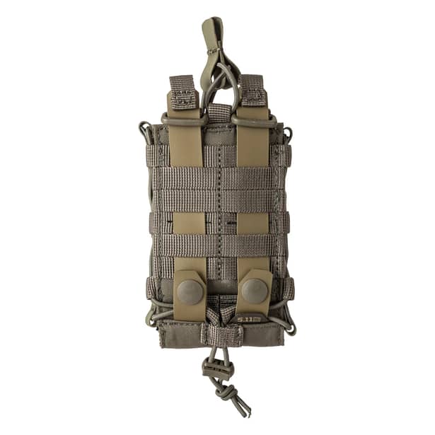 2 - Одинарный подсумок для магазина 5.11 Tactical Flex Multi-Caliber Cover. Олива