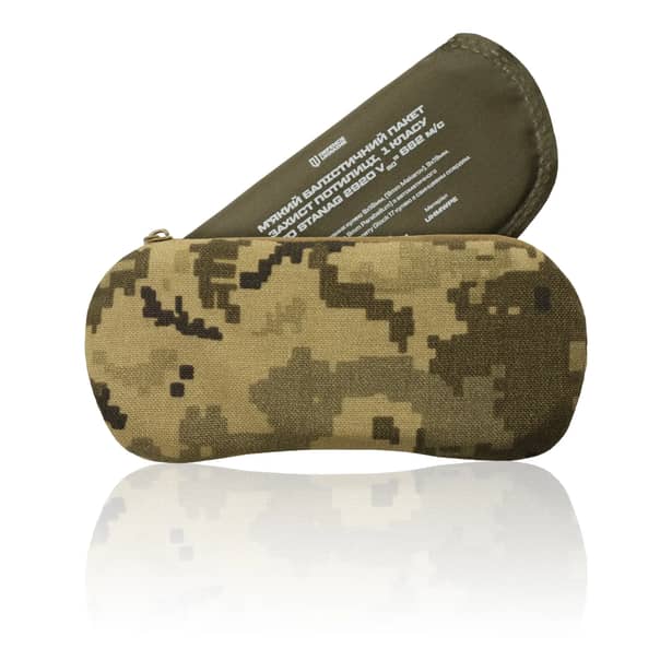 6 - Балістичний захист потилиці 1-го класу захисту. CORDURA 500D. Піксель