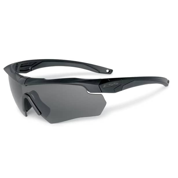 1 - Баллистические защитные очки ESS Crossbow One Black с линзой Smoke Gray