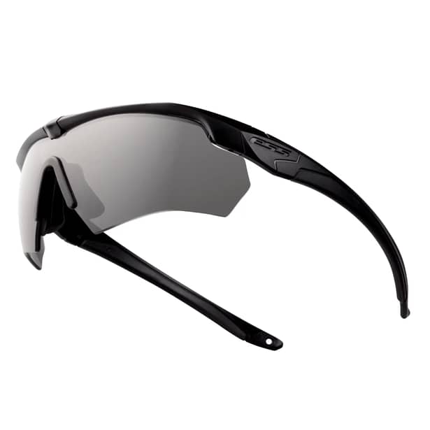 2 - Баллистические защитные очки ESS Crossbow One Black с линзой Smoke Gray