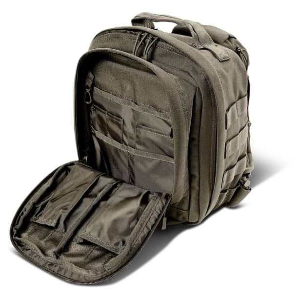 6 - Тактическая сумка-рюкзак 5.11 Tactical (RUSH MOAB) 6. Цвет RANGER GREEN.