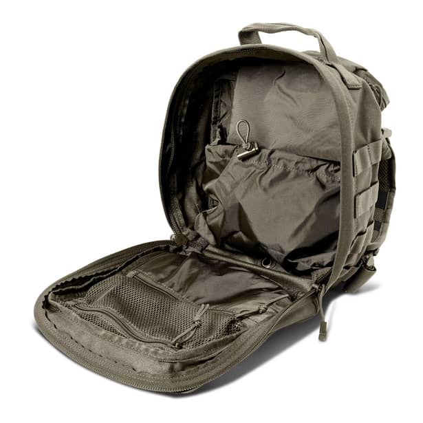 7 - Тактическая сумка-рюкзак 5.11 Tactical (RUSH MOAB) 6. Цвет RANGER GREEN.