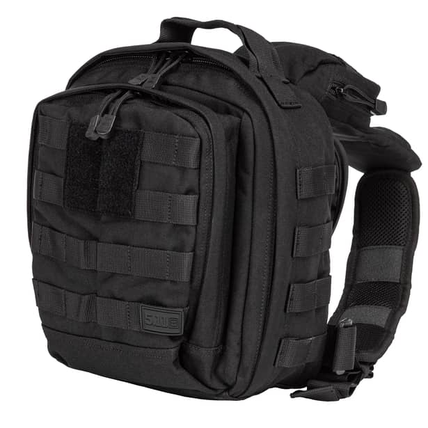 1 - Тактическая сумка-рюкзак 5.11 Tactical (RUSH MOAB) 6. Цвет Черный.