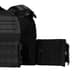 4 - Плитоноска КРУК, система швидкого скидання. Molle. Колір Чорний.
