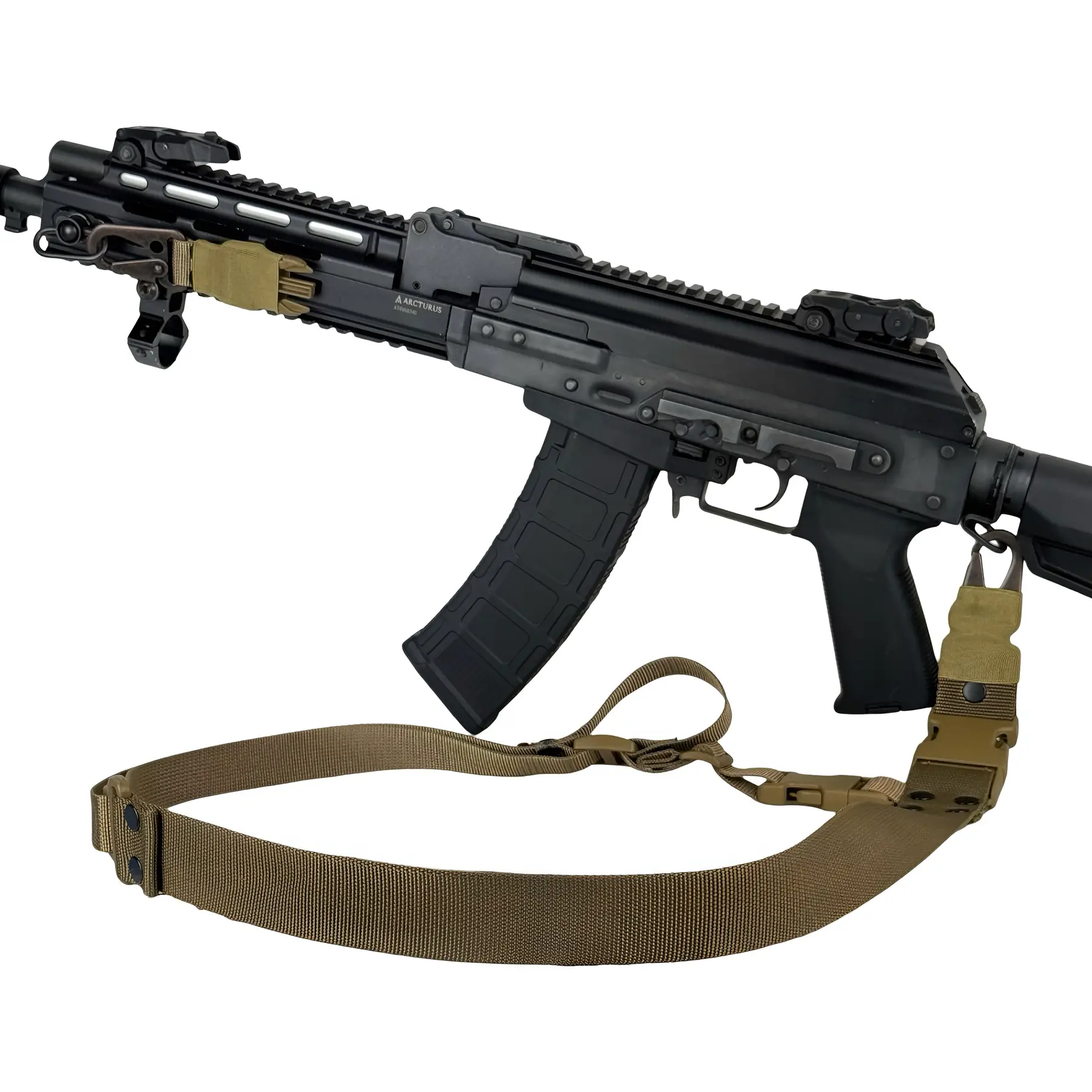 2 - Ремінь одно/двоточковий збройовий RAGNAROK ODIN carbine Gen.II. Койот