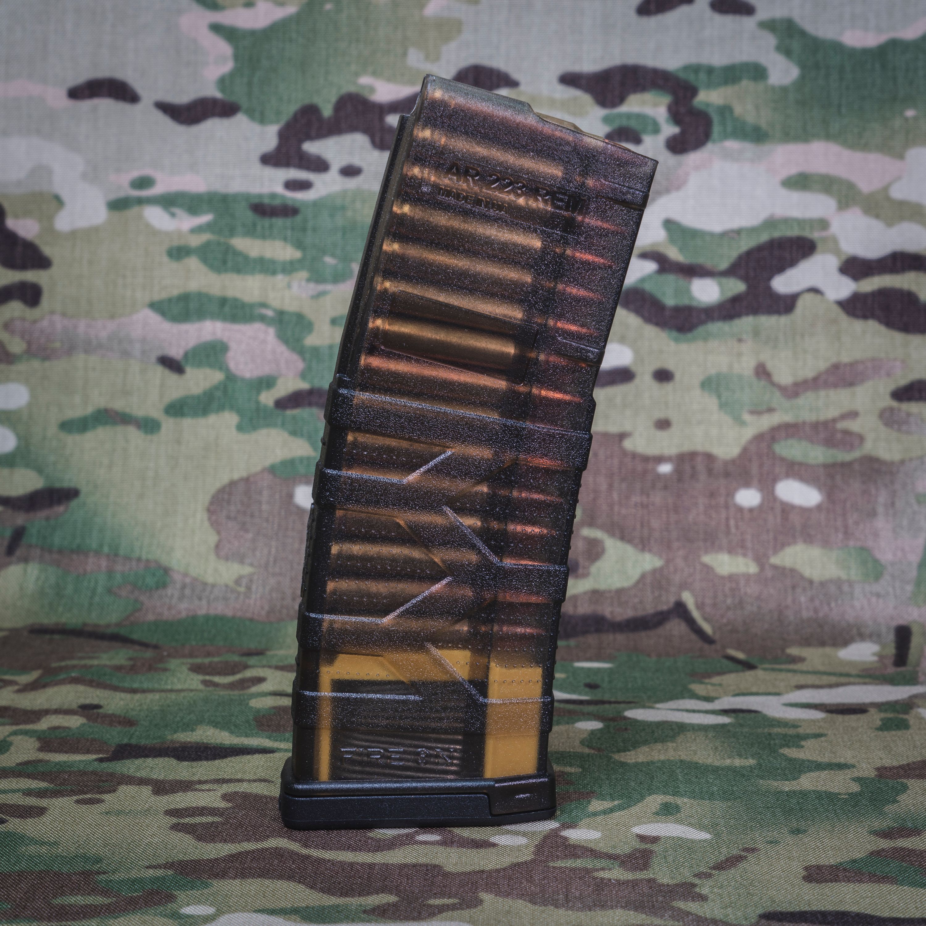 1 - Магазин АR-30 5,56х45 мм NATO/.223 Rem FIRE ON. Прозорий