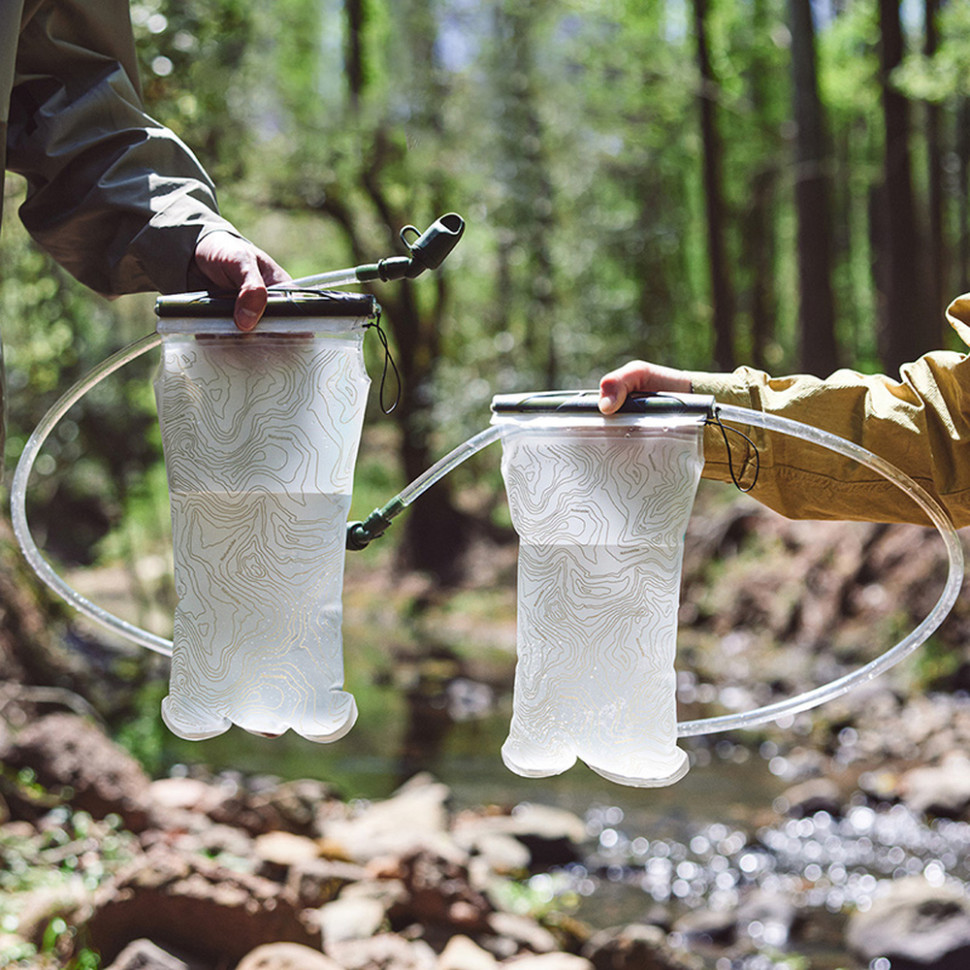 10 - Питна система (гідратор) Naturehike CNK2450CF011, 1.5л. прозора