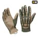 1 - Тактичні рукавички M-Tac Skeleton Nomex. Олива/Койот