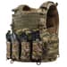 1 - Плитоноска Warmor Gen.4 (Комплект 4 підсумки) з системою швидкого скидання. Molle. Колір Мультикам