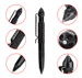 2 - Тактическая ручка со стеклобоем Laix B2 Tactical Pen из алюминия, Черный