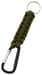 1 - Брелок с карабином и паракордом для ключей