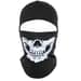1 - Балаклава флісова Pancer Череп. Чорний