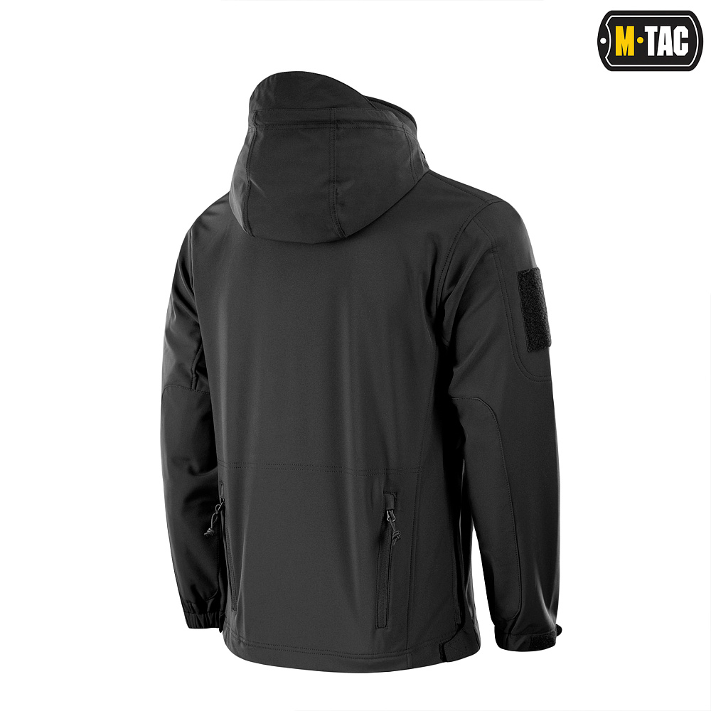 4 - Куртка M-Tac Soft Shell Police. Чорна