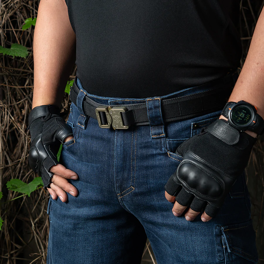 6 - Тактичний ремінь Cobra Buckle Tactical Belt M-Tac. Чорний
