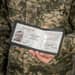 9 - Обложка на удостоверение Участник Боевых Действий (УБД) M-Tac Череп. Черный