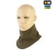 2 - Флісовий баф, шарф M-Tac Elite Fleece анатомічний з затяжкою. Олива