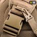 10 - Тактична сумка через плече M-Tac Urban Line City Hunter Hexagon. Койот