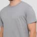 4 - Футболка мужская Stedman Classic-T хлопок. Серый меланж
