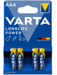 1 - Батарейки Varta LR3/AAA Longlife Power Alkaline, 4 шт