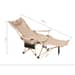 2 - Складное кресло-шезлонг BRS-Y06, бежевый