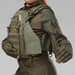 7 - Плитоноска женская Warmor gen.3 FL SPECPROM (for Ladies). Без подсумков. С быстрым боковым и верхним сбросом (без плит). Олива