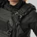 8 - Плитоноска женская Warmor gen.3 FL SPECPROM (for Ladies). Без подсумков. С быстрым боковым и верхним сбросом (без плит). Черный