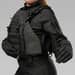 11 - Плитоноска женская Warmor gen.3 FL SPECPROM (for Ladies). Без подсумков. С быстрым боковым и верхним сбросом (без плит). Черный