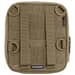 2 - Органайзер тактичний Pentagon EDC 2.0 Pouch Molle LaserCut. Койот