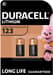 1 - Батарейки Duracell Ultra Lithium CR123A, 2 шт
