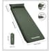 2 - Матрас самонадувающийся с подушкой Naturehike CNK2450WS020. Зеленый