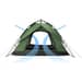 4 - Палатка четырехместная Naturehike NH21ZP008. Зеленый