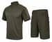 2 - Тактичний літній костюм з убаксом Combatant Raider Core короткий рукав та шортами Rip-Stop PolyCotton SPECPROM. Олива