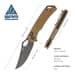 7 - Ніж складний SRM Retriever 9202-GW, коричневий