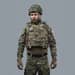 3 - Плитоноска TUR PRO Gen 2 с системой быстрого сброса. Molle. Цвет Мультикам. Размер XL