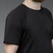 8 - Футболка Urban Cotton. Бавовна/еластан. Чорна. Розмір XL