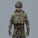 3 - Плитоноска TUR PRO Gen 2, система швидкого скидання. Molle. Колір Піксель. Розмір XL.