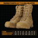 4 - Чоловічі тактичні дихаючі берці Free Air. Койот