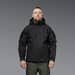 2 - Куртка тактична SoftShell APEX Flex. Осінь-Весна Чорний. Розмір XL