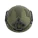 4 - Полегшений тактичний шолом Combatant SuperLITEweight 1.1 kg. Балістичний (NIJ IIIA).  Олива. Розмір L
